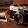 vintage camera product animation example