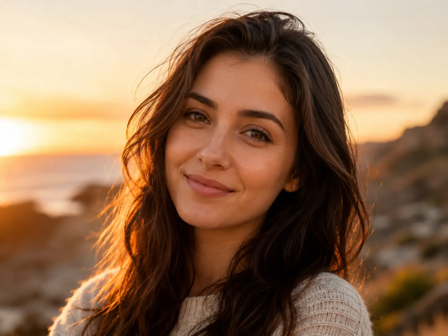 Portrait image suitable for photo to video AI