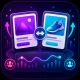 Ad creative testing image to video AI concept