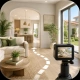 Interior photo for real estate listing clips